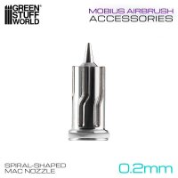 Green Stuff World - 0.2 Nozzle Cap for Mobius Airbrush