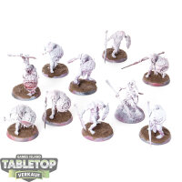 Orruk Warclans - 10 Gutrippaz - teilweise bemalt