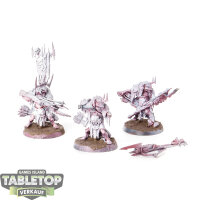 Orruk Warclans - 3 Man-Skewer Boltboyz - teilweise bemalt