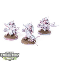 Orruk Warclans - 3 Man-Skewer Boltboyz - teilweise bemalt