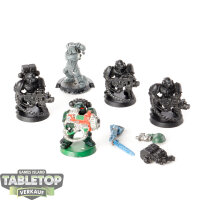 Space Wolves - 5 Devastator Squad classic - teilweise bemalt