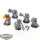 Orks - 5 Ork Nobz - unbemalt
