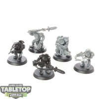 Orks - 5 Ork Lootas - teilweise bemalt