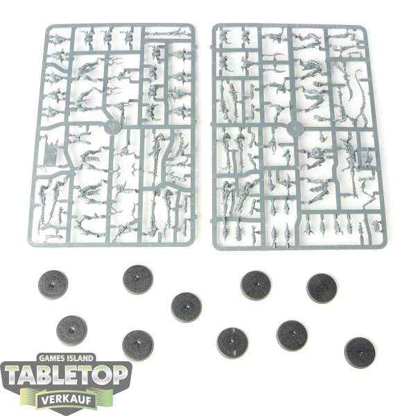 Drukhari - 10x Kabalite Warriors - im Gussrahmen