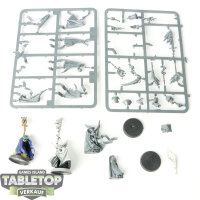 Cities of Sigmar - 4x Battlemage - teilweise gebaut