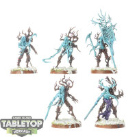 Sylvaneth - 5x Tree-Revenants - teilweise bemalt