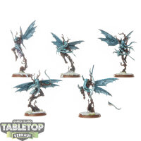 Sylvaneth - 5x Gossamid Archers - teilweise bemalt