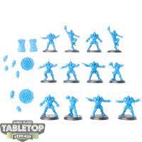 Blood Bowl - 12x Human Team: Reikland Reavers - unbemalt