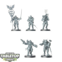Horus Heresy - 5x Solar Auxilia Tactical Command Section...