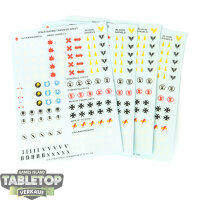 Space Marines - 4x Transfer Sheets - Sonstiges