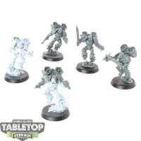 Chaos Space Marines - 5x Raptors - teilweise bemalt