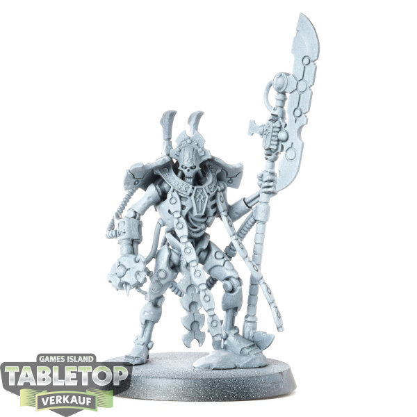 Necrons - Overlord with Tachyon Arrow - grundiert