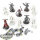 Chaos Space Marines - 10 Legionaries - teilweise gebaut