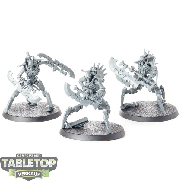 Necrons - 3 Skorpekh Destroyers - unbemalt