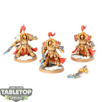 Adeptus Custodes - 3 Allarus Custodians - bemalt