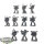 Chaos Space Marines - 10x Chaos Space Marines - klassisch - grundiert