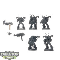 Chaos Space Marines - 5x Havocs - klassisch - grundiert