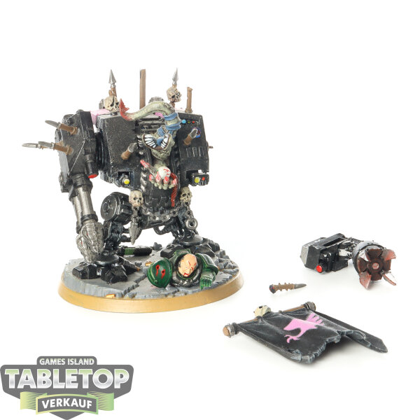 Chaos Space Marines - Hellbrute (Dreadnought) - teilweise bemalt