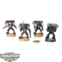 Chaos Space Marines - 4x Assault Marines / Raptors -...