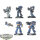 Ultramarines - 5 x Intercessor Squad - teilweise bemalt