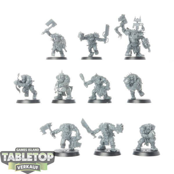Orks - 10 x Boyz - unbemalt