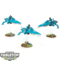 Aeldari - 3 x Windriders - bemalt