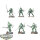 Aeldari - 6 x Striking Scorpions klassisch - teilweise bemalt
