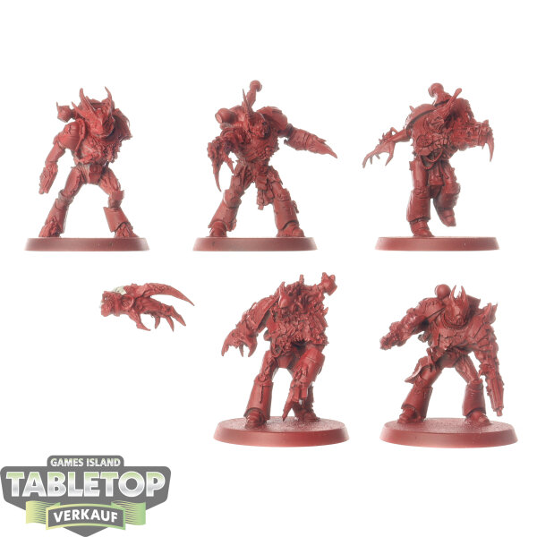 Horus Heresy - 5 x Gal Vorbak - teilweise bemalt