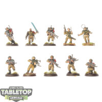 Astra Militarum - 10 x Cadian Shock Troops klassisch -...