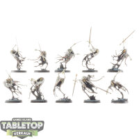 Nighthaunt - 10x Bladegheist Revenants - bemalt