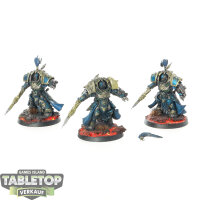 Adeptus Custodes - 3 Allarus Custodians - bemalt