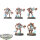 Necrons - 5 Immortals - bemalt