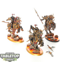 Slaves to Darkness - 3 x Varanguard - bemalt