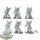 Emperor’s Children - 6x Noise Marines - teilweise bemalt