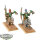 Orc & Goblin Tribes - 2x Goblin Wolf Rider Bosses - bemalt