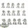 Horus Heresy - 15x MKIII Tactical Squad klassisch - teilweise bemalt
