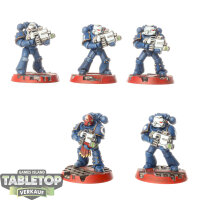 Horus Heresy - 5x Ultramarines MKIV Tactical Squad with...