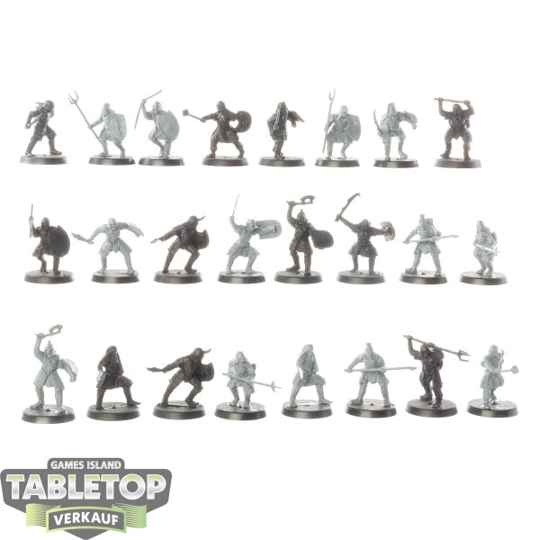 HdR Figuren - Böse - 24x Morannon Orcs  - teilweise bemalt