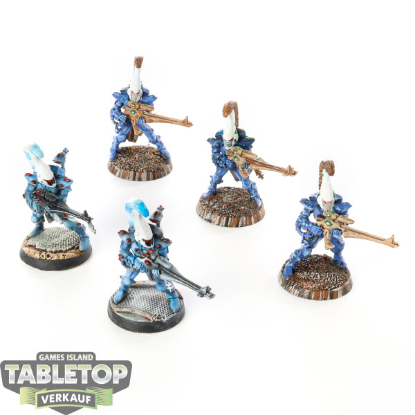 Aeldari - 5 Dire Avengers - bemalt