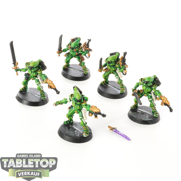 Aeldari - 5 Blades of Khaine - bemalt
