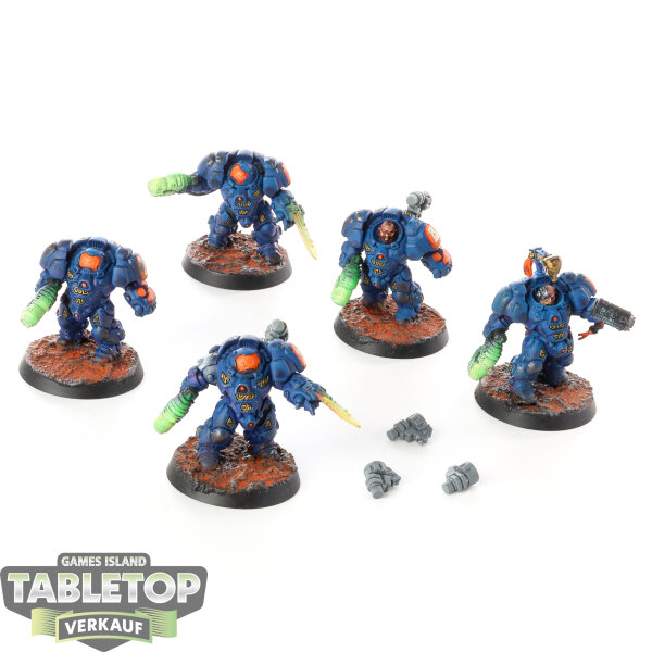 Leagues of Votann - 5 Einhyr Hearthguard - bemalt