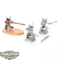 Adeptus Mechanicus - 3 Skitarii Rangers - teilweise bemalt