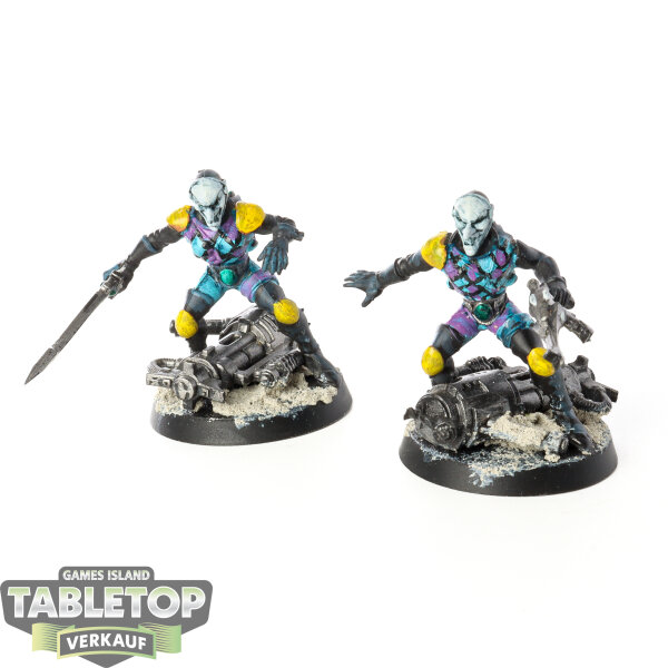 Aeldari - 2 Harlequin Troupe - bemalt
