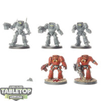 Chaos Space Marines - 5x Chaos Terminator Squad -...