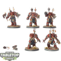 Chaos Space Marines - 5x Chaos Terminator Squad - bemalt