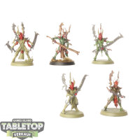Drukhari - 5x Incubi - teilweise bemalt