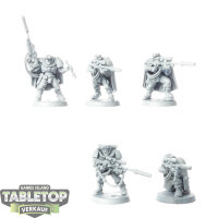 Space Wolves - 5x Sniper Scouts klassisch - grundiert