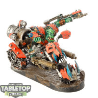 Orks - Ork Warboss on Bike - bemalt