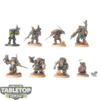 Orks - 7x Kommandos - teilweise bemalt