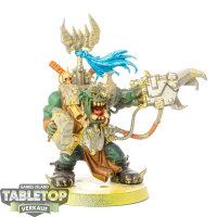 Orks - Ork Warboss klassisch - teilweise bemalt